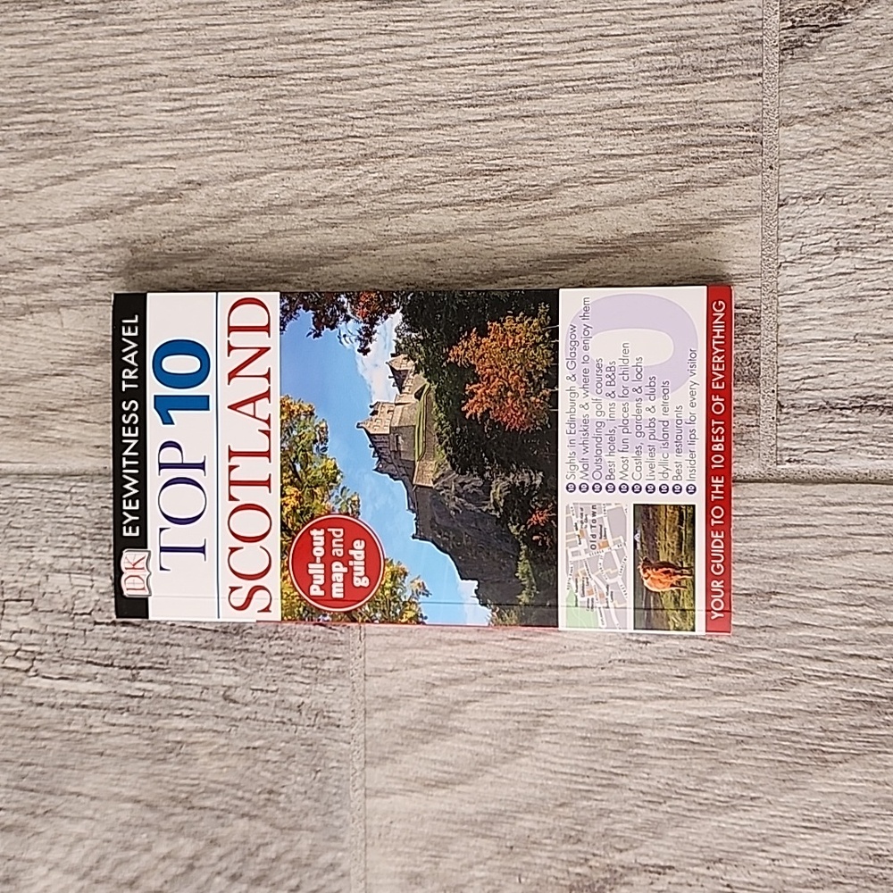 DK Top 10 Scotland book